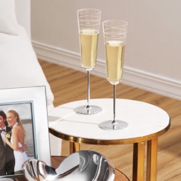 kate spade Dining Kate Spade Darling Point Champagne Flutes Poshmark